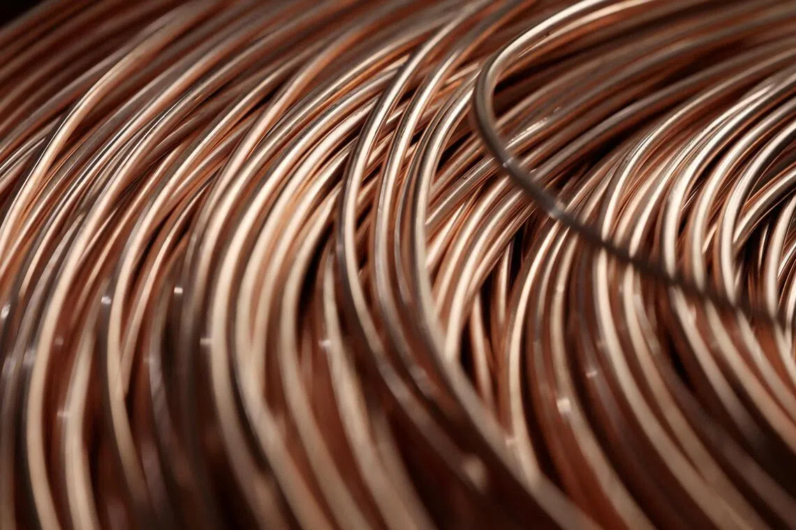 Copper traded as much as 0.9 per cent higher on the London Metal Exchange.