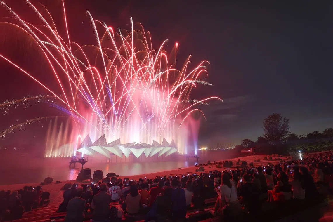 Pyrotechnics at Wings of Time Fireworks Symphony show is now four times longer than before.