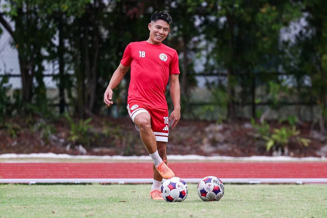 Balestier Khalsa FC midfielder Masahiro Sugita wants to lead by example.