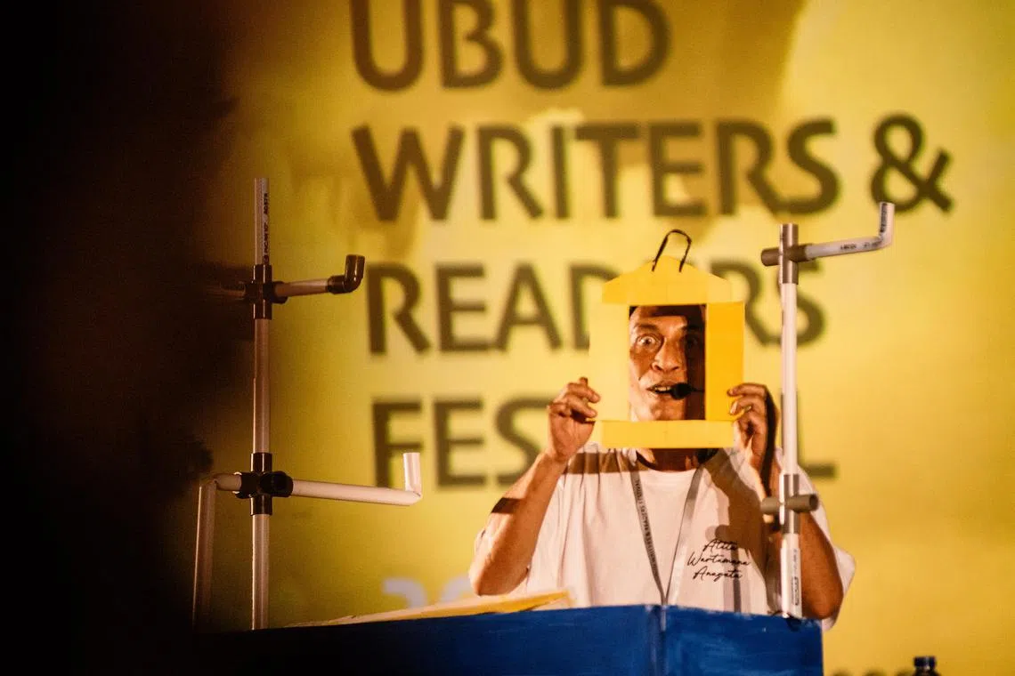 The Ubud Writers & Readers Festival took place in Bali from October 18 to 22. 