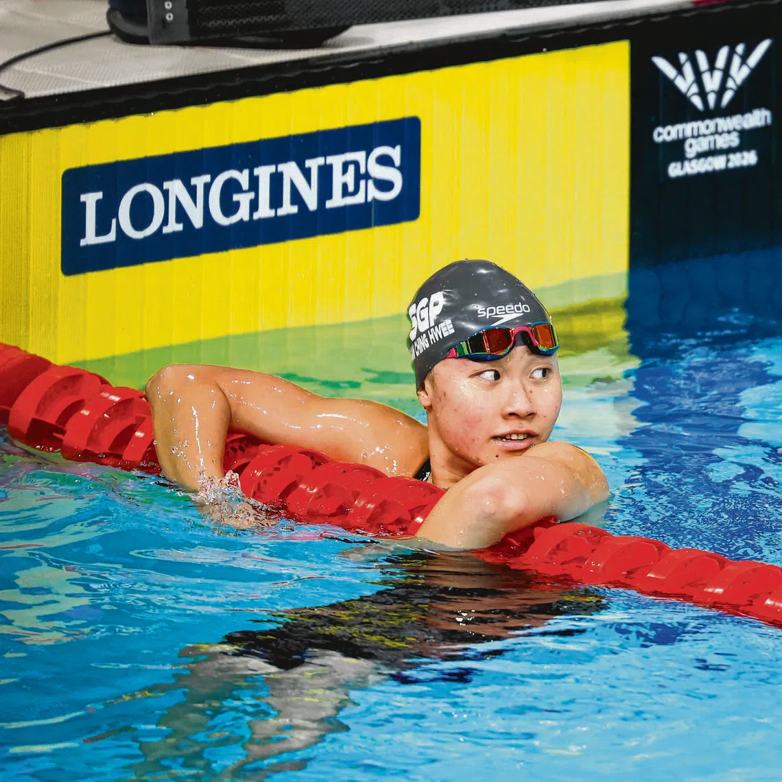 Singapore’s Gan Ching Hwee at the Commonwealth Games in Glasgow in 2026.