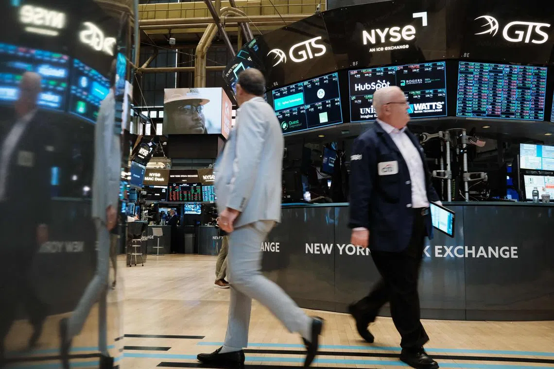 The Dow Jones Industrial Average dropped 0.6 per cent to 33,562.86.