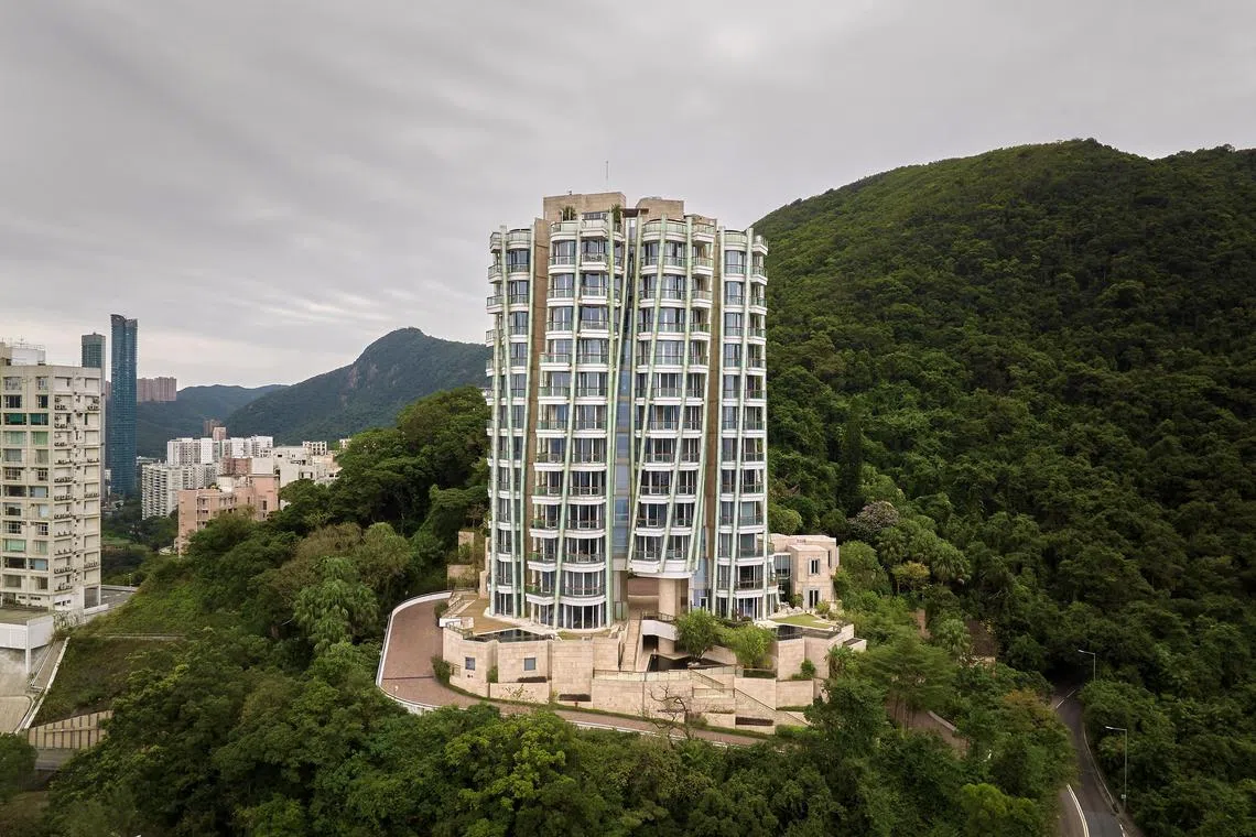 Frank Gehry's Opus Hong Kong, where two Chinese tycoons recently sold their full-floor apartments.
