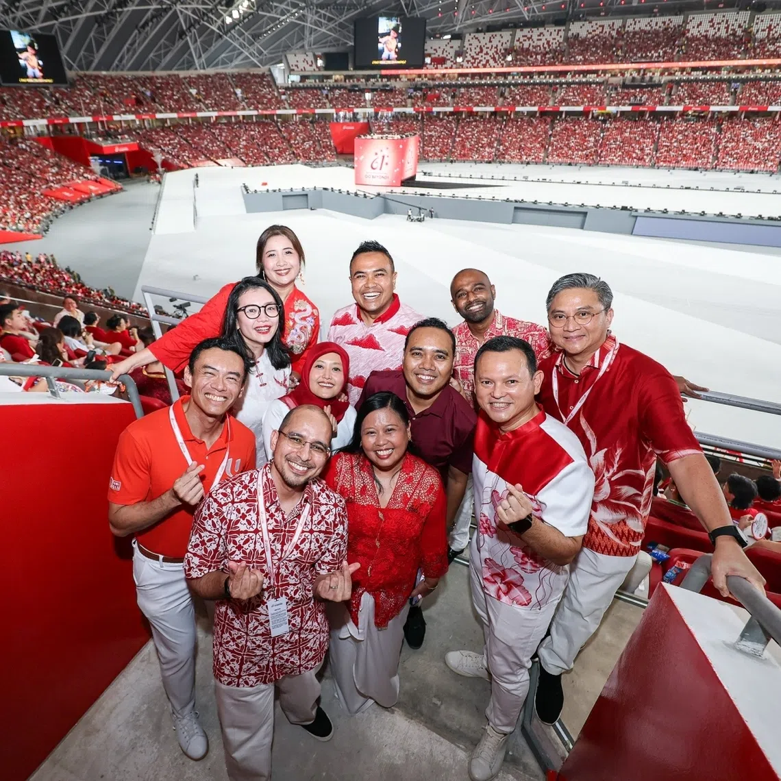 Malay/Muslim office-holders and MPs at National Day Parade 2026.