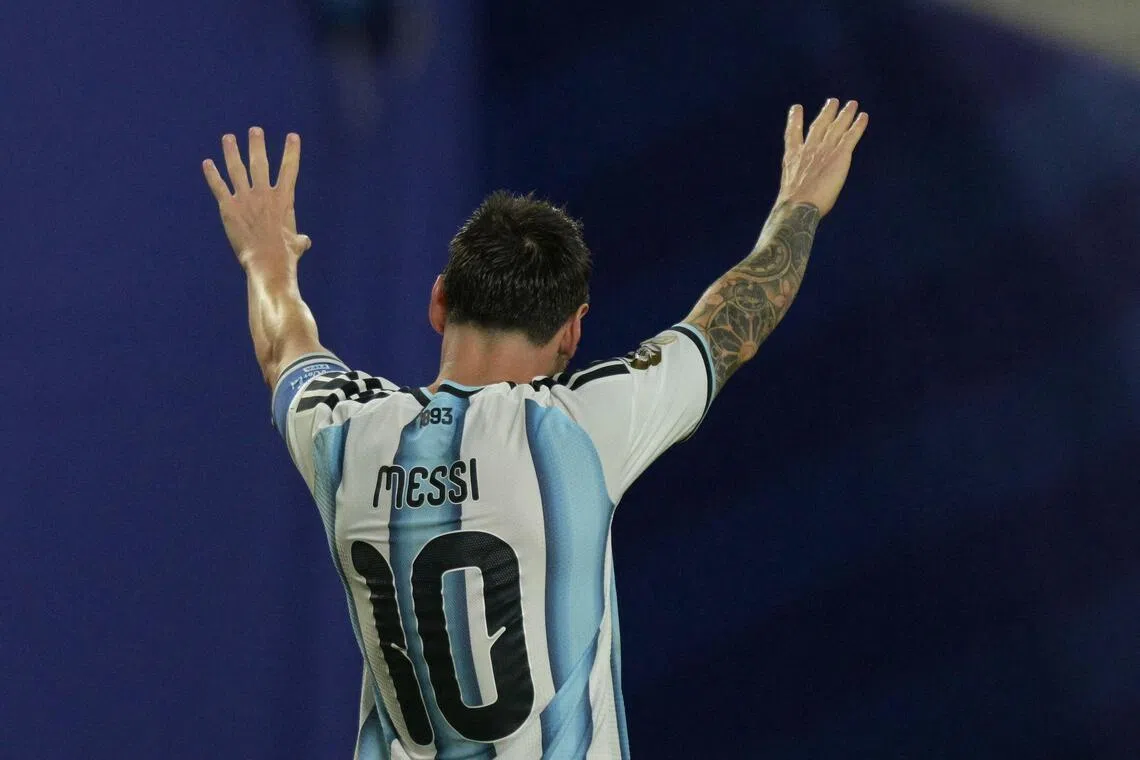 Messi is still calm creator of the fantastic