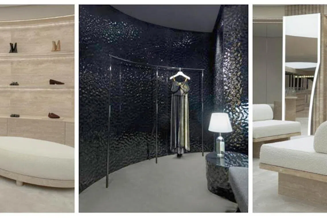 Maison Margiela’s first Singapore 2,200 sq ft base in Paragon.