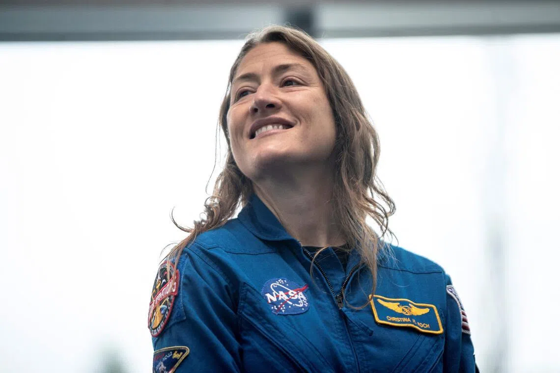 Groundbreaking US astronaut Christina Koch wins top Spanish award