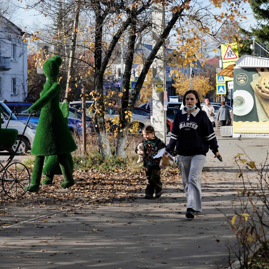 The Russian town of Shelekhov appears outwardly calm, yet many are concerned over rumours of a plague outbreak.