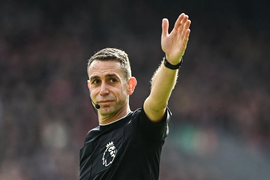 Referee David Coote was suspended on Nov 11 after a video was posted on social media appearing to show him making derogatory remarks about former Liverpool manager Jurgen Klopp. 