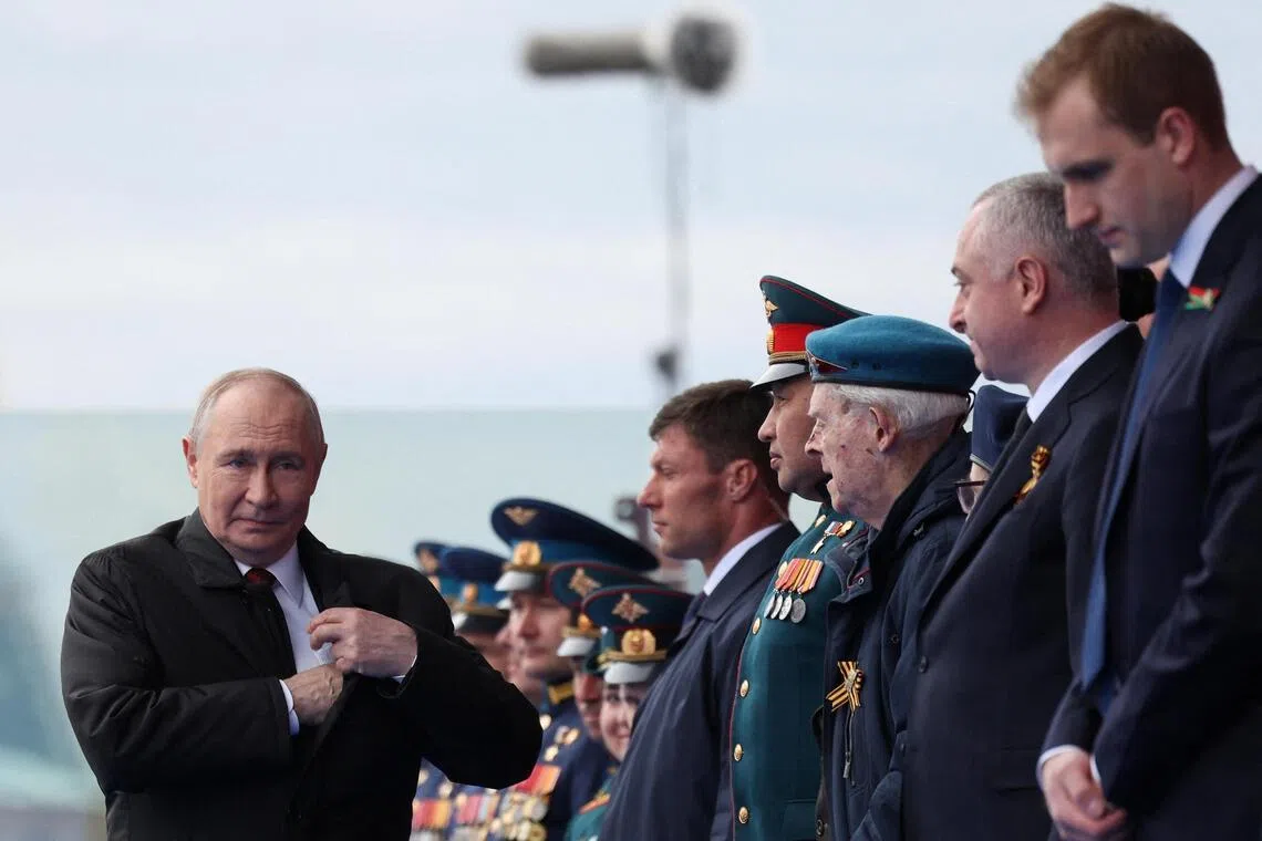 Moscow’s Victory Day parade draws muted response from Russians