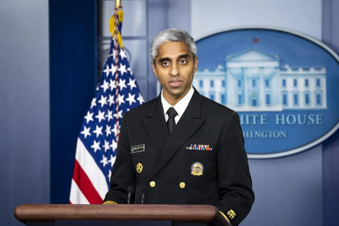 US Surgeon General Vivek Murthy 