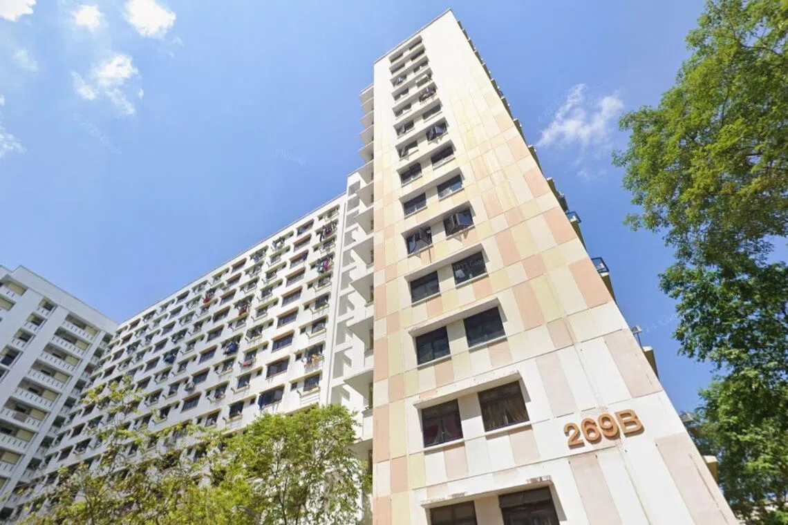 The Singapore Civil Defence Force said it was alerted to the fire at Block 269B Yishun Street 22 at 7.10pm.