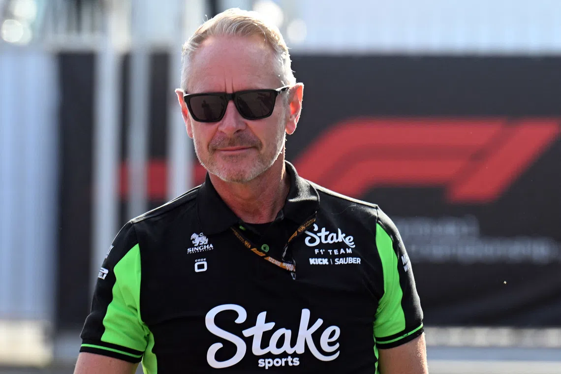 Formula One F1 - Italian Grand Prix - Autodromo Nazionale Monza, Monza, Italy - September 7, 2025 Sauber team principal Jonathan Wheatley before the race REUTERS/Jennifer Lorenzini