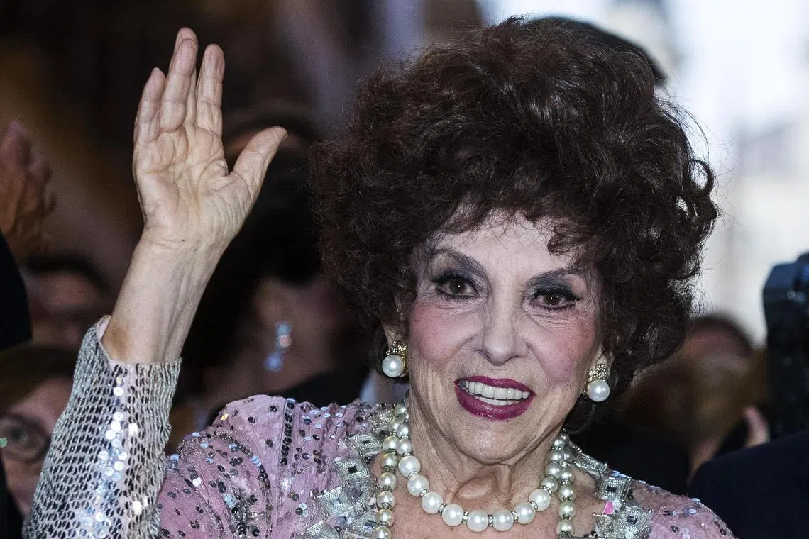 Italian actress Gina Lollobrigida celebrates her 90th birthday during an event in downtown Rome, Italy, on July 04, 2017.