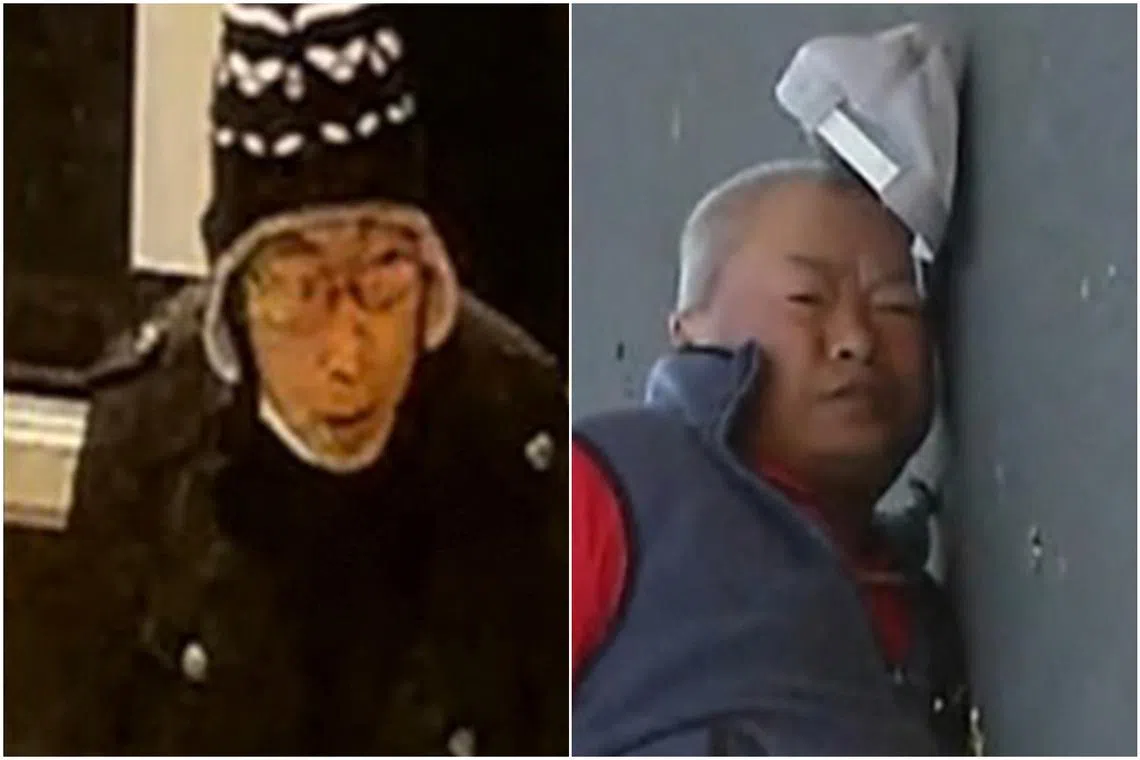 Huu Can Tran (left), 72, and Chunli Zhao, 66, the alleged gunmen in two mass shootings in California.