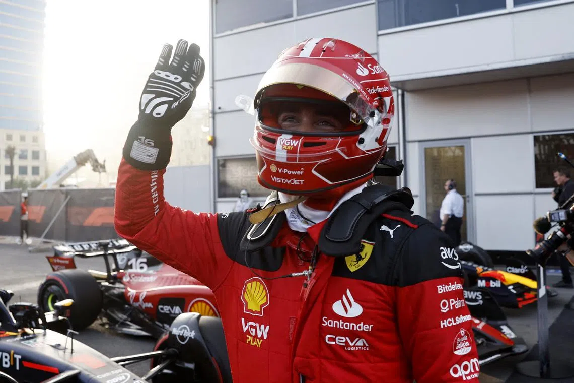Ferrari's Charles Leclerc clocked a fastest lap of 1min 40.203sec.
