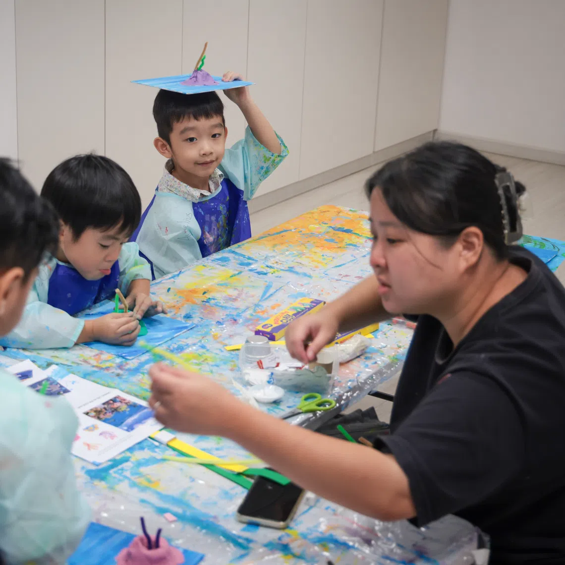 Under the expanded initiative, about 40 children from Nanyang, Boon Lay and Taman Jurong attended the weekly sessions between July and October.