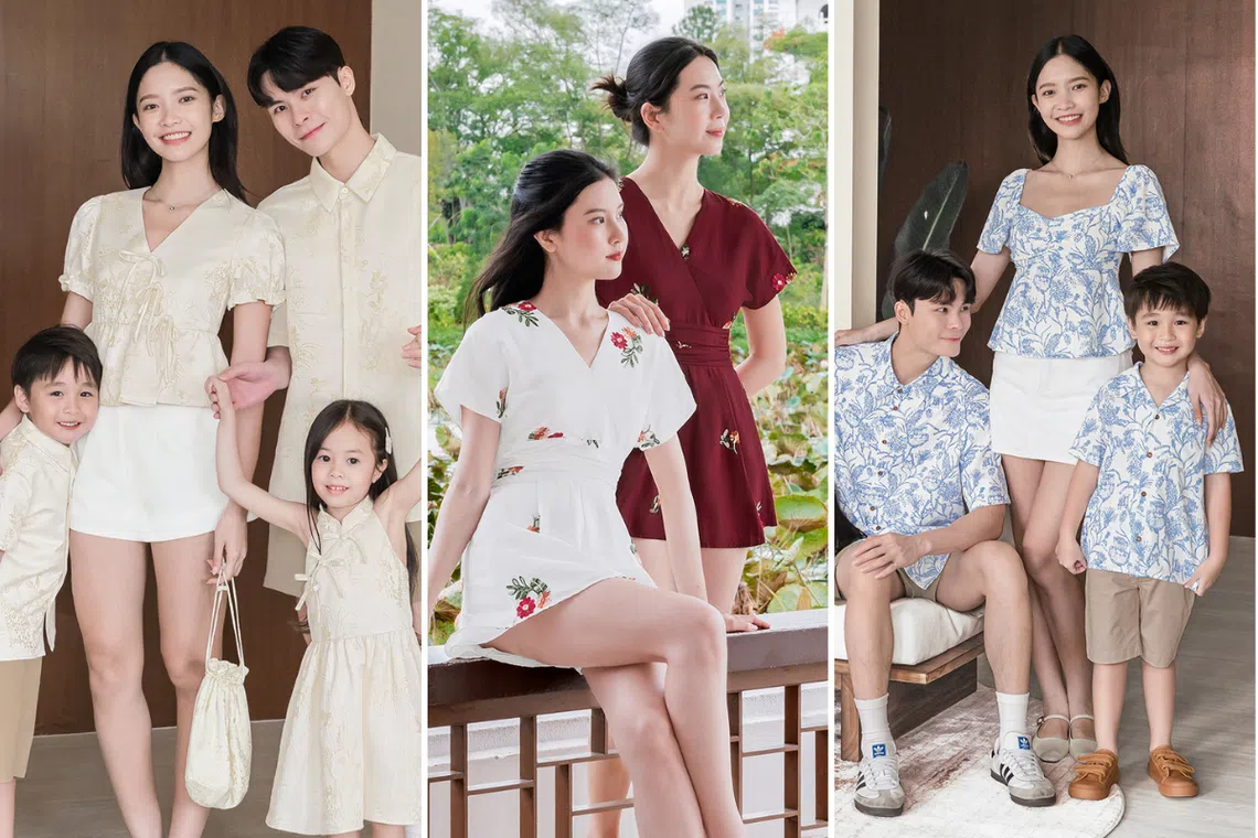 Best places to buy CNY matching family outfits: Dear Lyla