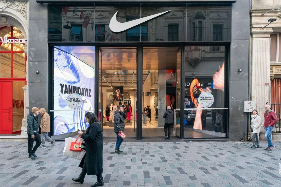 Nike also said it plans to cut supplies of key product lines to manage costs.