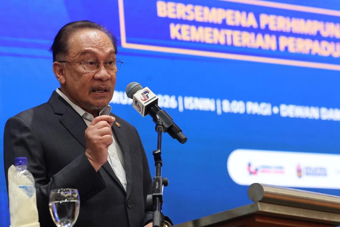 ‘Let them fight’, says Malaysia PM Anwar on Bersatu turmoil