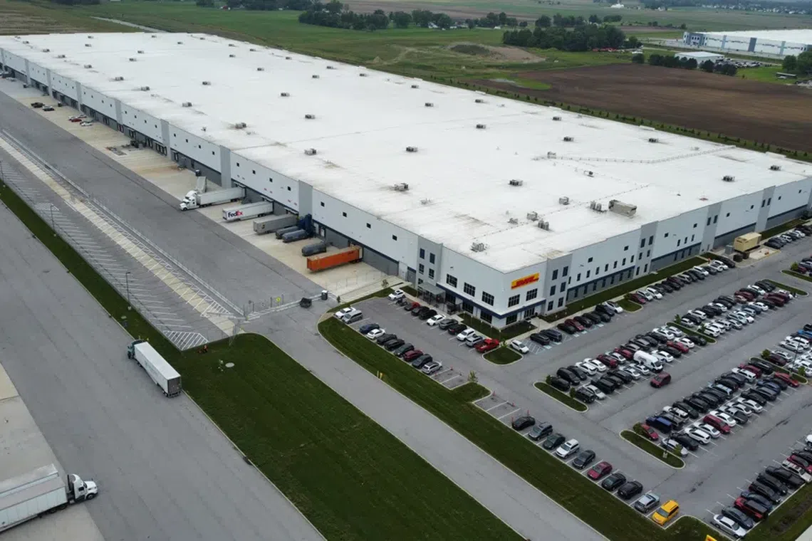 DHL Indianapolis Logistics Center is a single-storey, fully occupied logistics building in Whiteland, Indianapolis. 