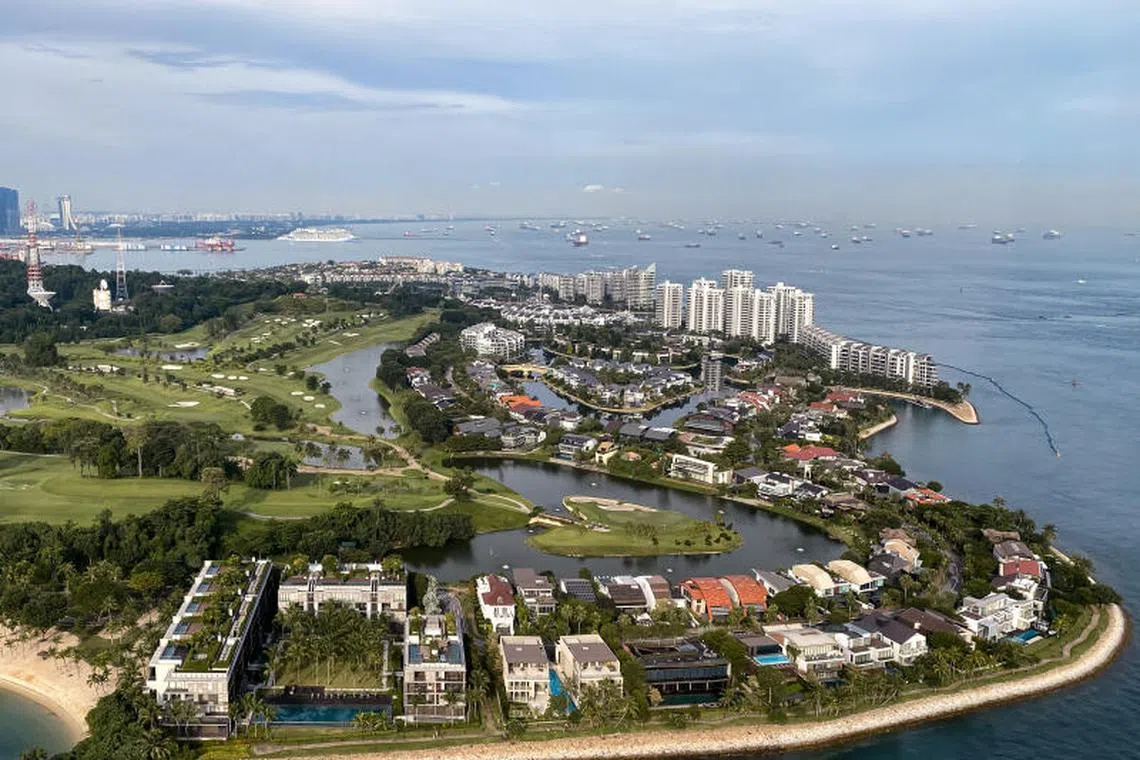 Ms Indranee reiterated that the eight landed homes issued with prohibition of disposal orders are Sentosa Cove properties, while the rest are non-landed units.