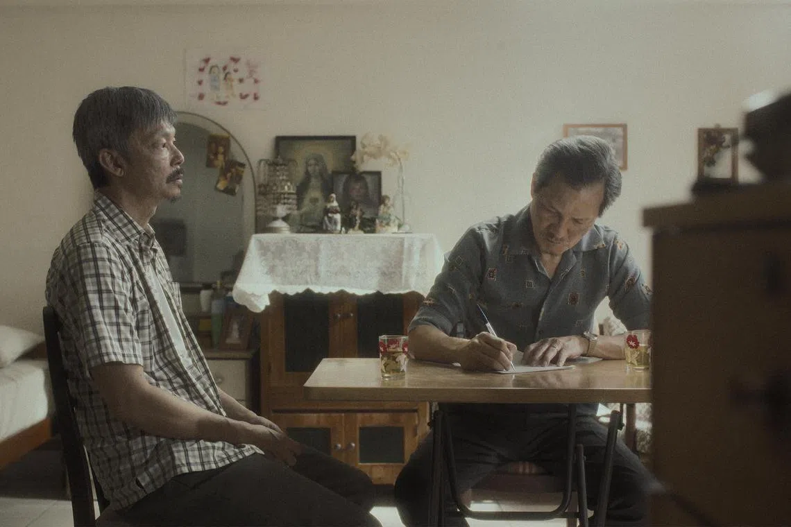 Mark Lee (left) and Peter Yu in Wonderland


Source/copyright: Golden Village