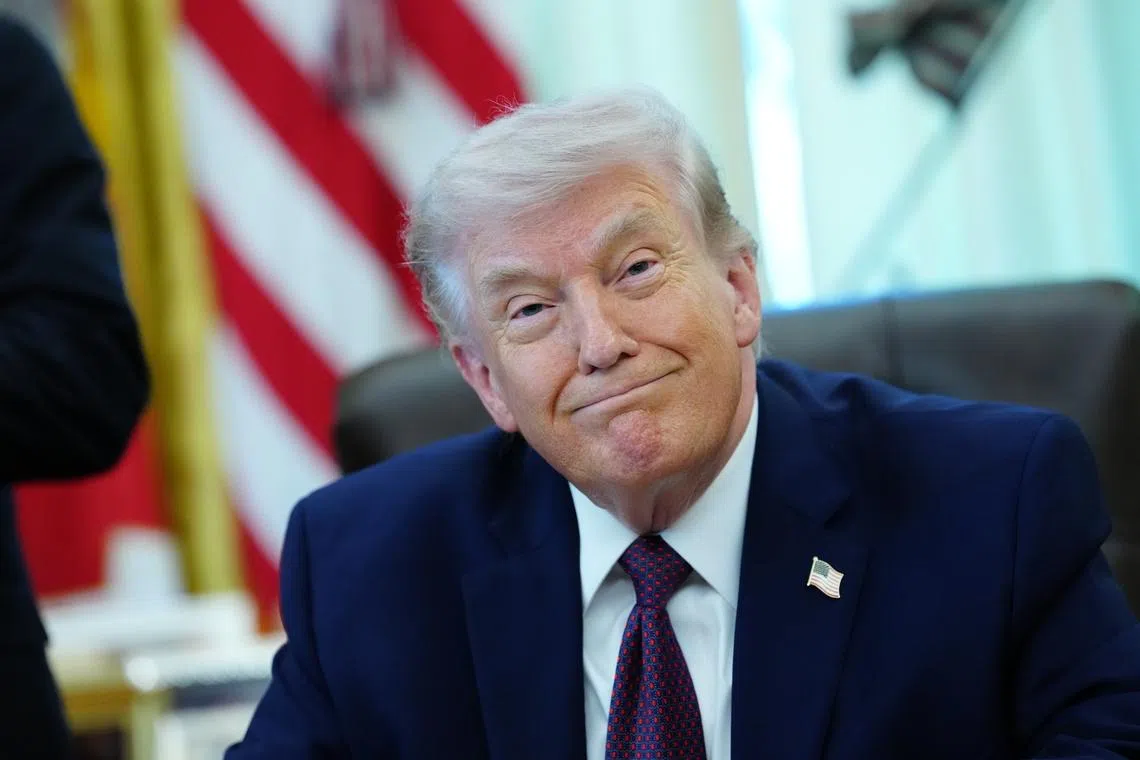 Trump says the US could end Iran war in two to three weeks | The Straits  Times