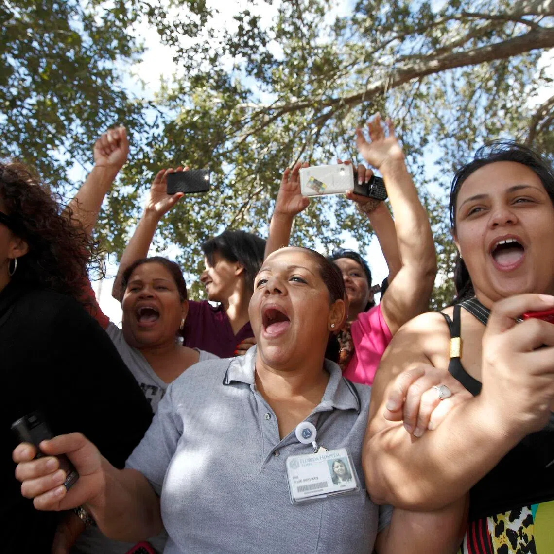 There is growing concern that aggressive immigration enforcement could erode gains Trump made among Latino voters in 2024.