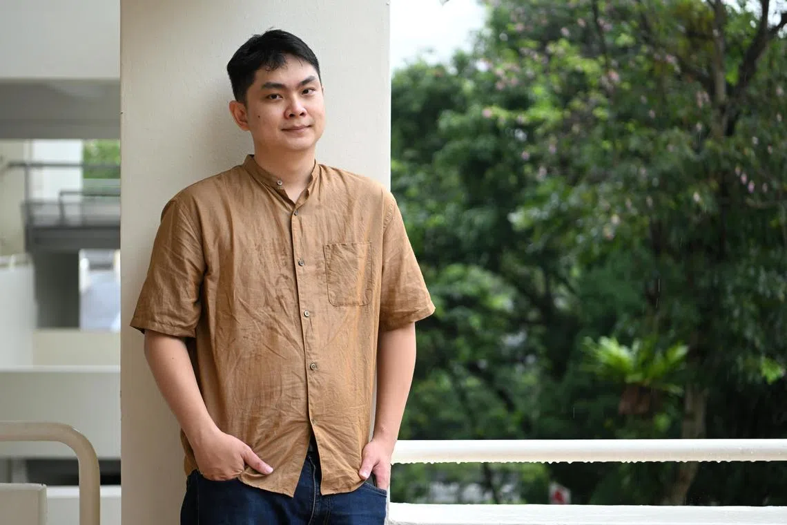 Mr Robert Putra Sampurna endured the pain from stones in his ureter to fly to Singapore for treatment. 