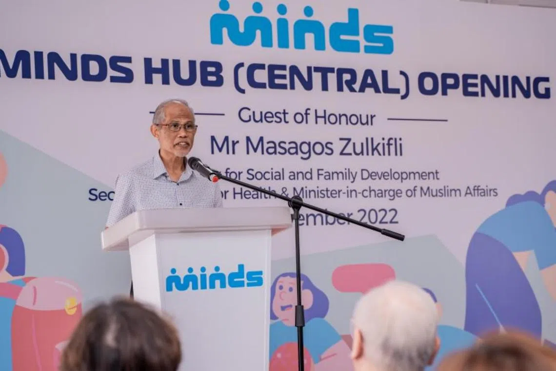 Minister for Social and Family Development Masagos Zulkifli said that spaces like the hub are important so that those with intellectual disabilities can have greater support closer to their homes.