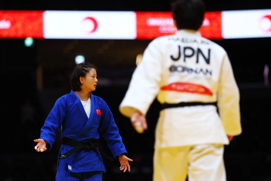 Chinese judoka DQ'd after alleged biting incident