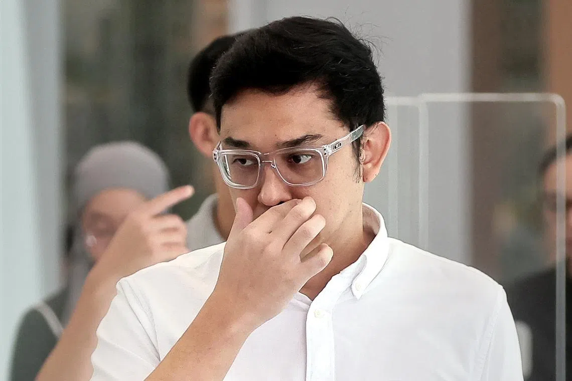 Muhammad Firdaus Yusoff pleaded guilty to one count of riding the vehicle without due care or reasonable consideration to others.