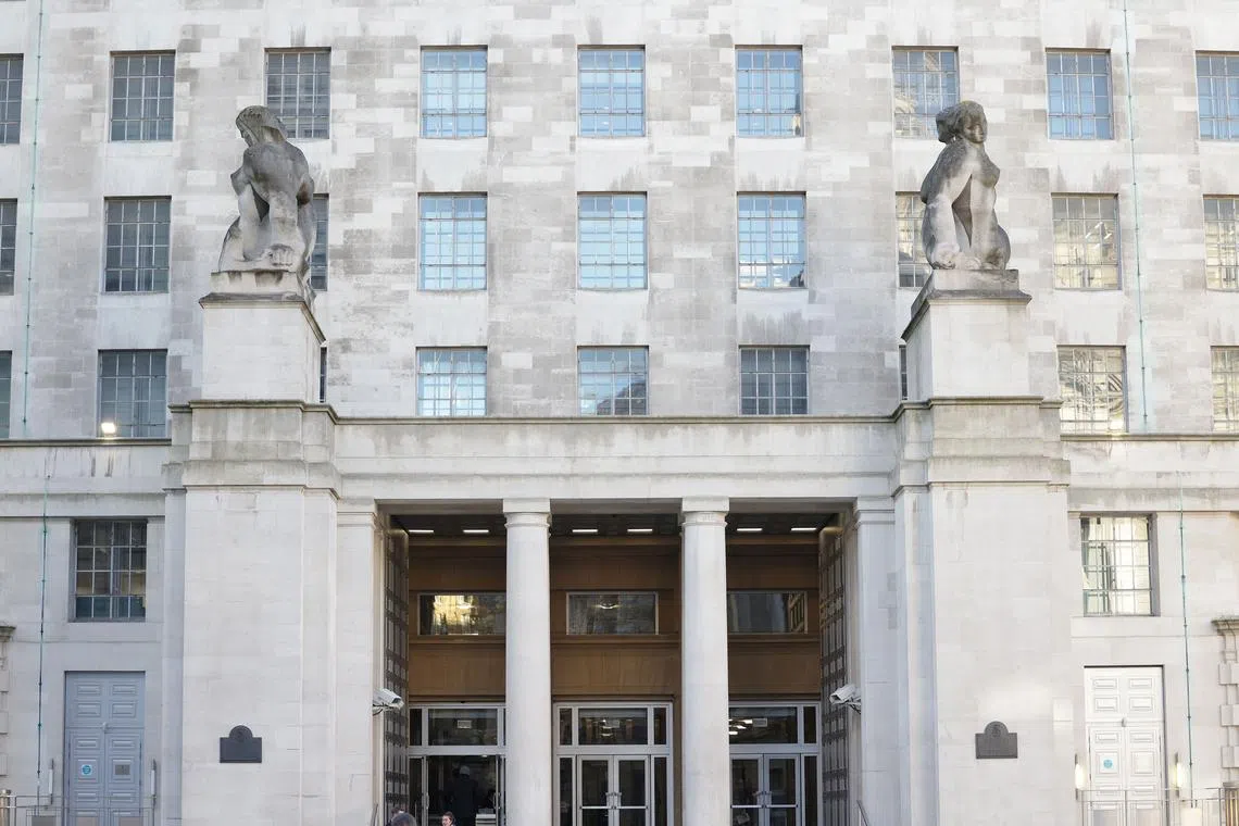 FILE PHOTO: View of the Ministry of Defence building in London, Britain, January 15, 2024. REUTERS/Anna Gordon/File Photo