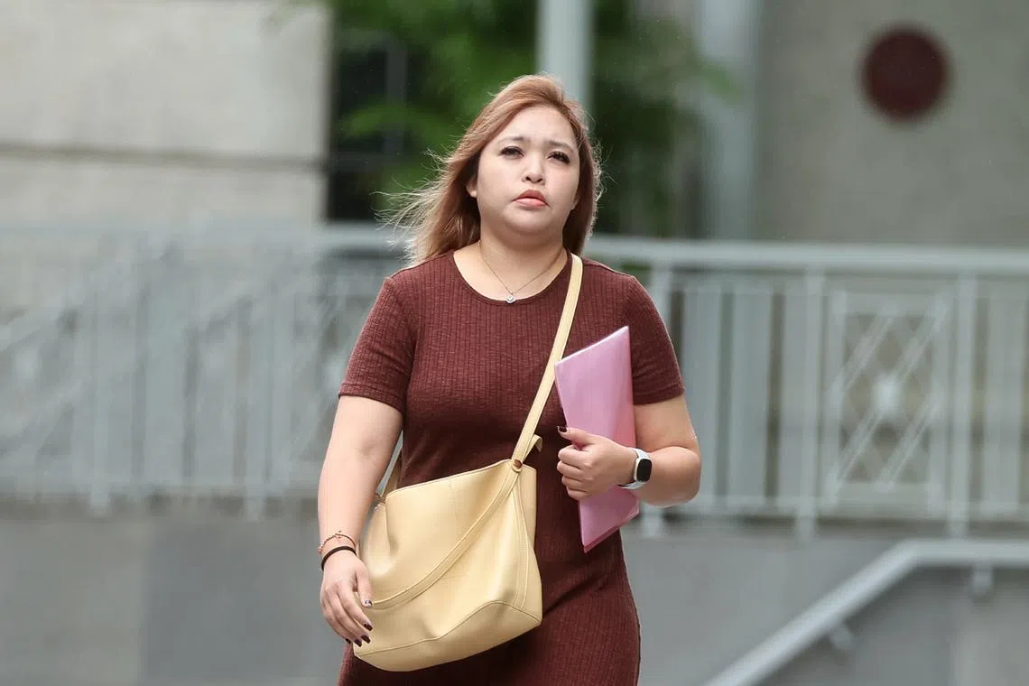 Jamie Lee Xiuling was sentenced to 12 weeks’ jail after she pleaded guilty on May 14.