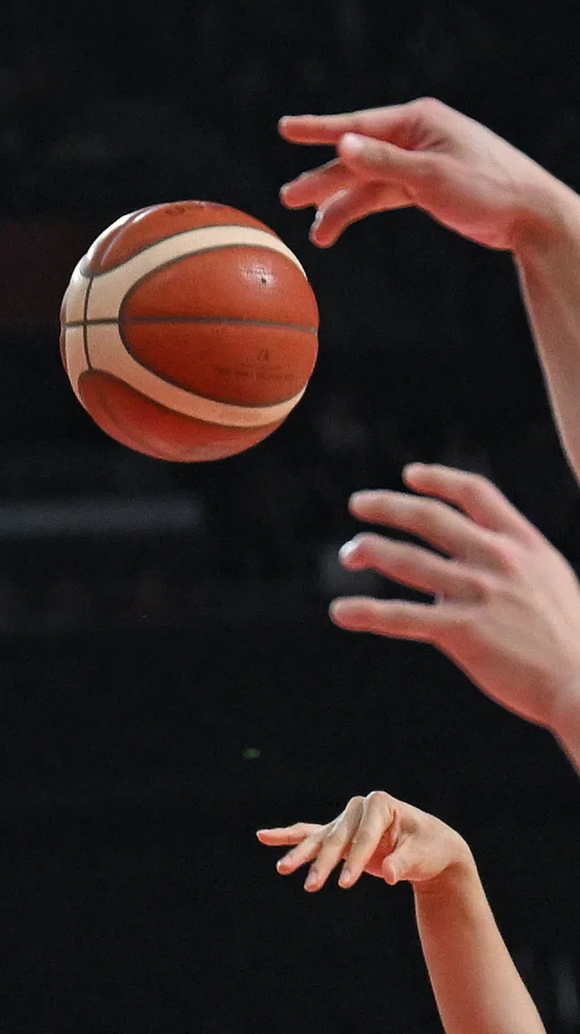 Asian Games Men's Basketball semifinal featuring Japan and China held at the Aichi International Arena on Sept 18, 2026.