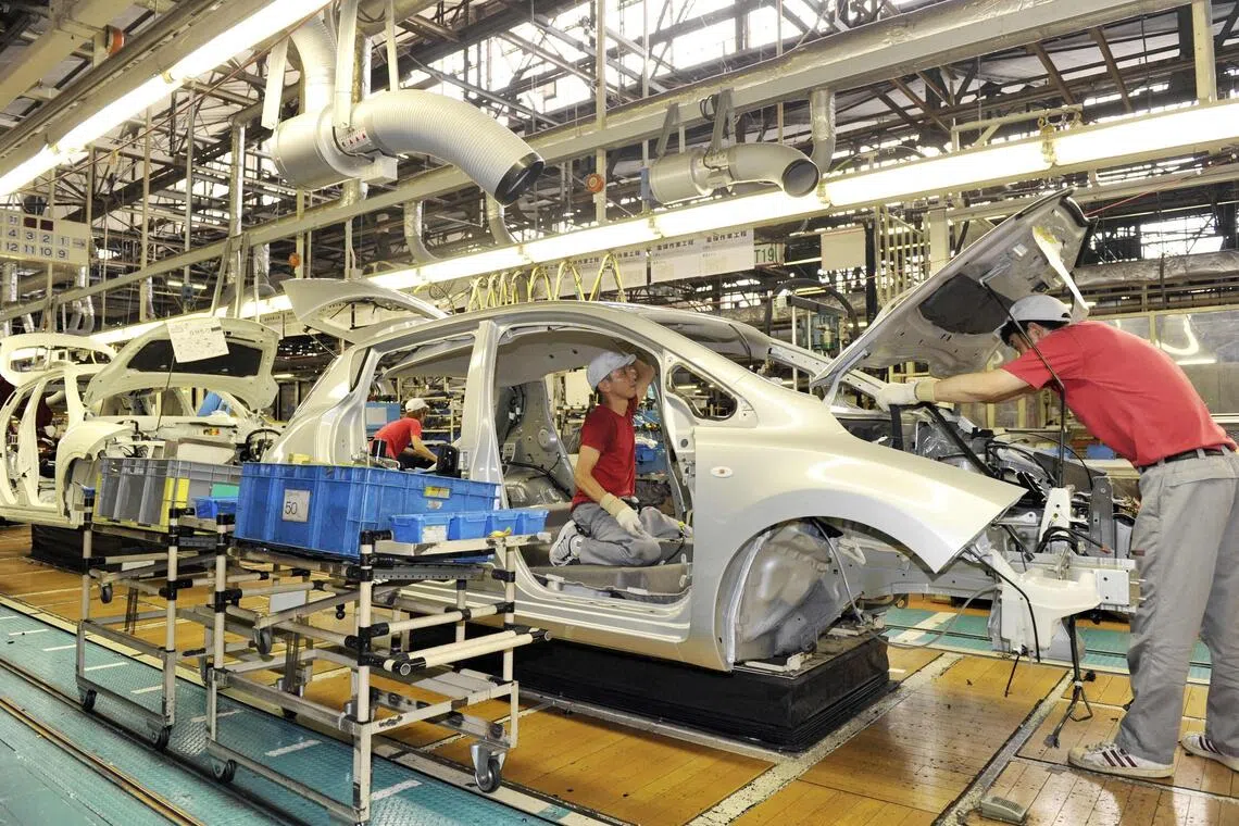 Factory activity shrank in most of Asia’s major economies in September, private surveys showed.