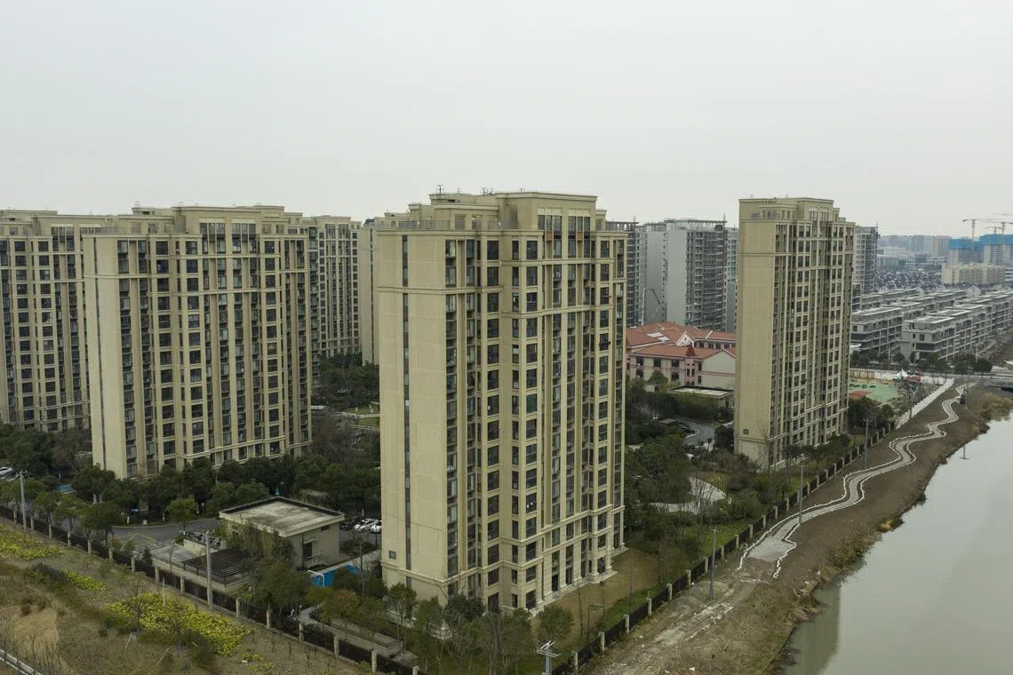 New home sales in China rose sharply in February from a slump in the previous month after the scrapping of Covid-19 curbs