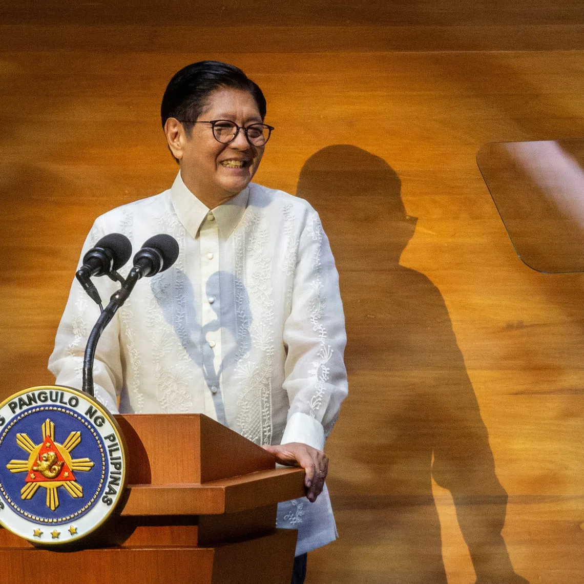 Philippine presidents are limited by the country’s constitution to a single six-year term, with Ferdinand Marcos Jr’s term set to end in 2028.