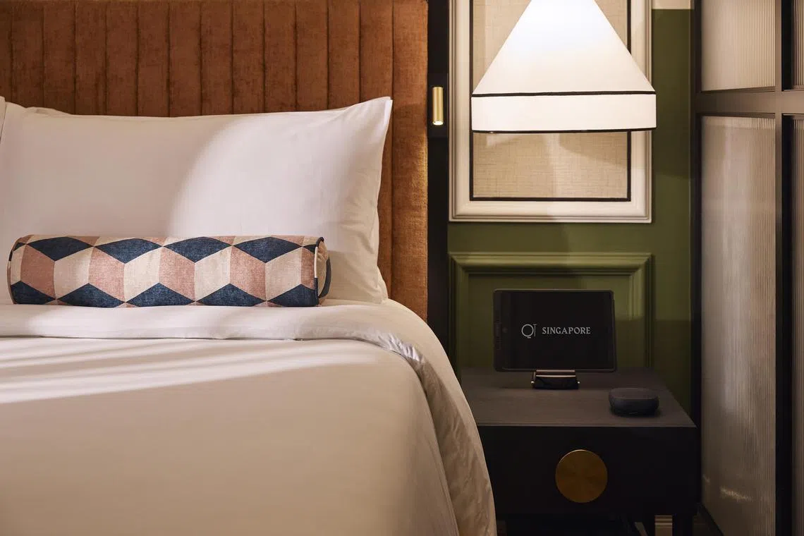 QT Singapore, which is slated for debut in September, will be a stone's throw away from the food centre Lau Pa Sat. 