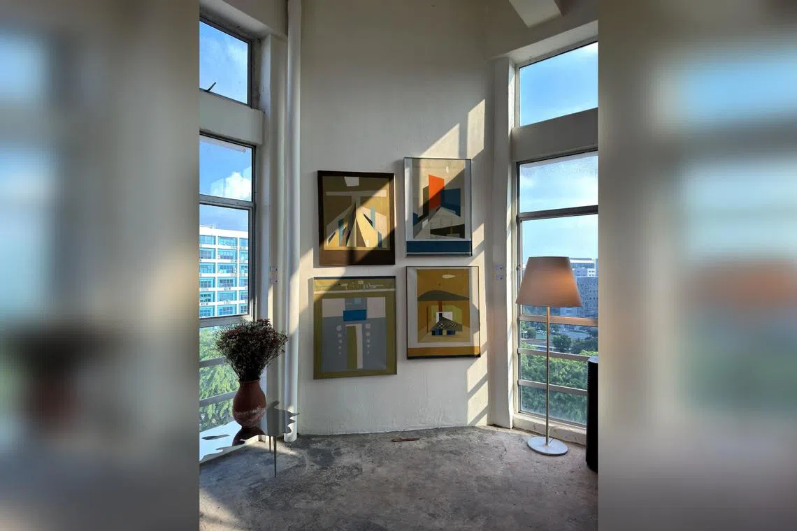 Art Again's Pasar resells work, many by Singaporean artists such as Lin Hsin Hsin, ranging from $500 to $26,000.