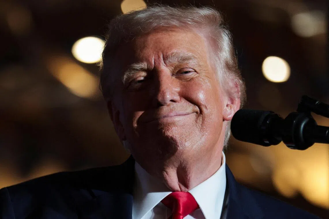 US President Donald Trump shared the results in a social media post shortly after he spoke at a rally in Pennsylvania.