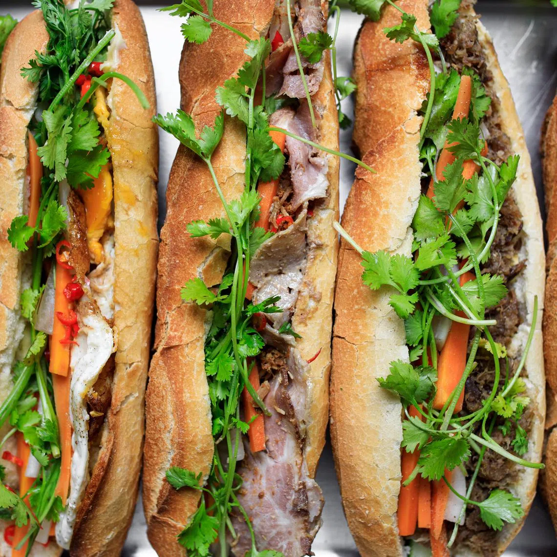 Banh mis from Nonette.