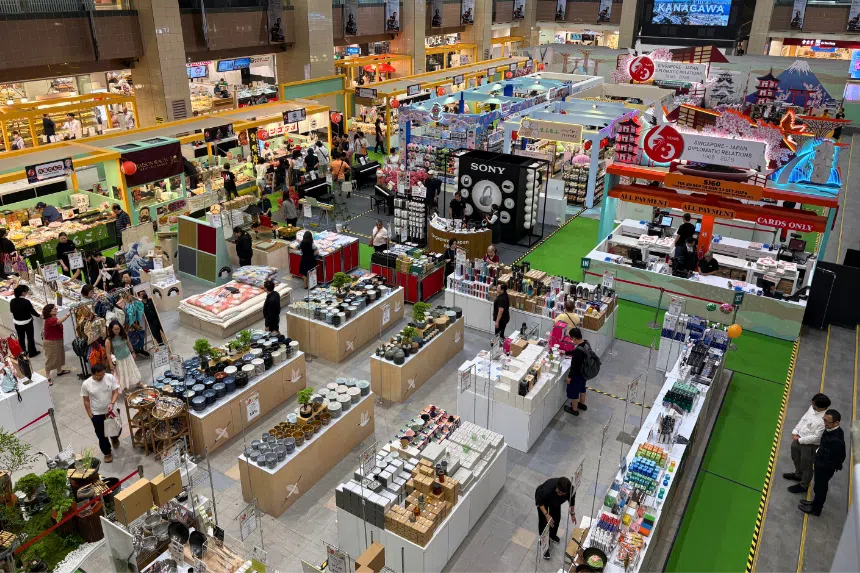Takashimaya SJ60: The event showcases Japanese and Japanese-inspired brands
