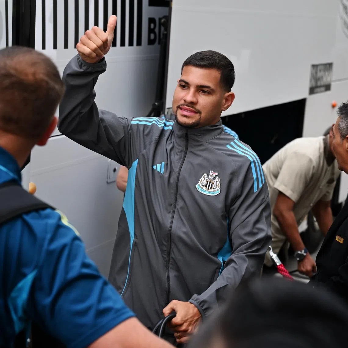 Newcastle captain Bruno Guimaraes brushed aside the speculation surrounding an exit for striker Alexander Isak, whom he called a “top player” and a “good guy”.