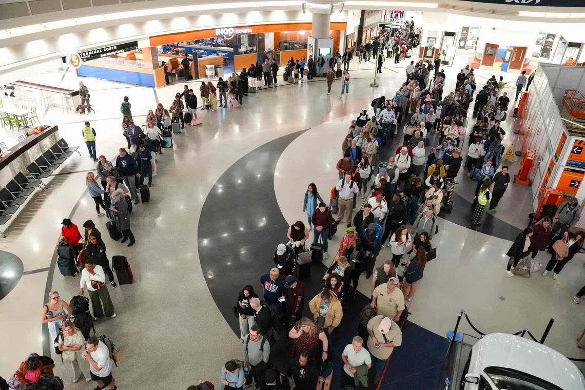 Trump urges Republicans to end filibuster to ease airport delays