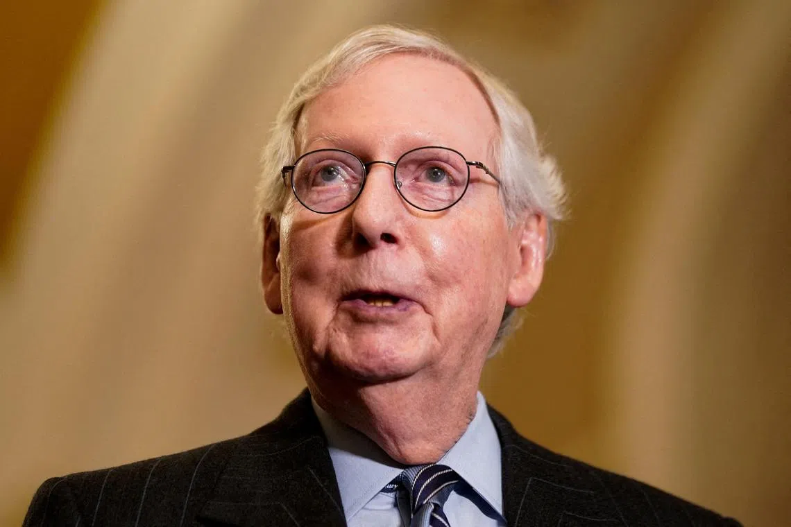 US Senate Republican leader Mitch McConnell will continue receiving treatment at a rehabilitation facility.
