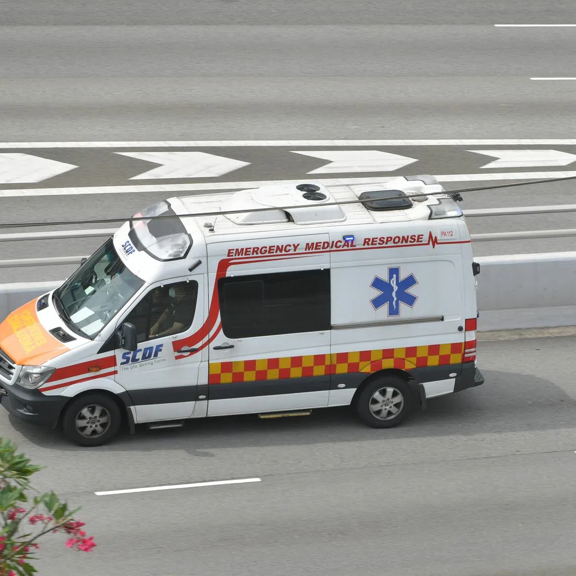 The traffic signal priority for SCDF ambulances gives them a “green light” path to the hospital.