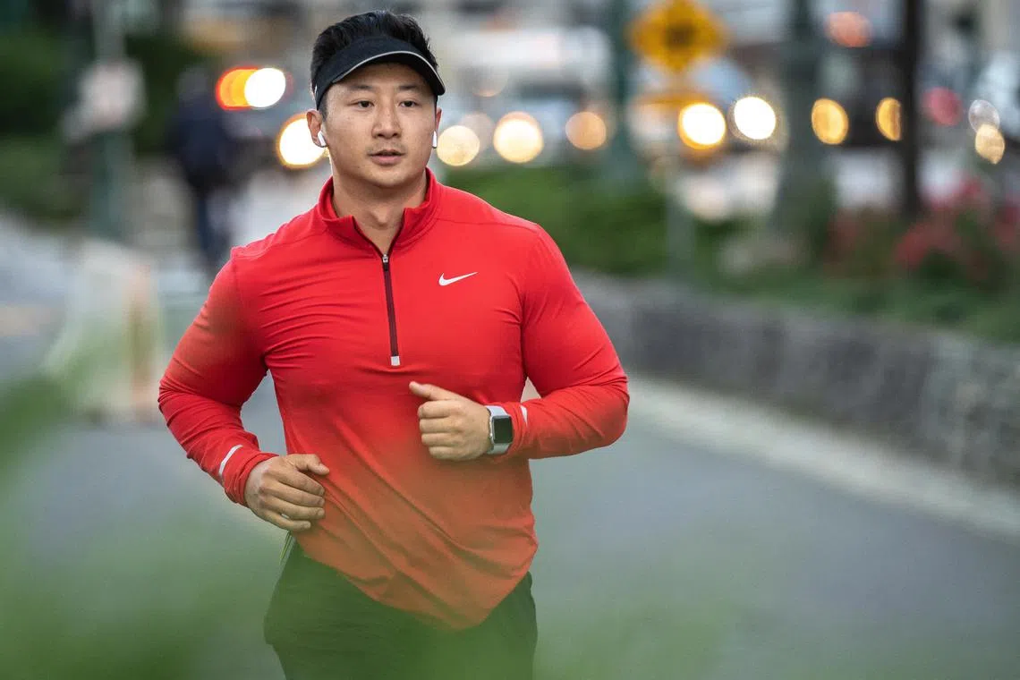 A jogger in Hudson River Park, in New York, Sept 24, 2018. Running experts and coaches say newcomers can learn a lot from the mistakes made by beginning runners who came before them. 