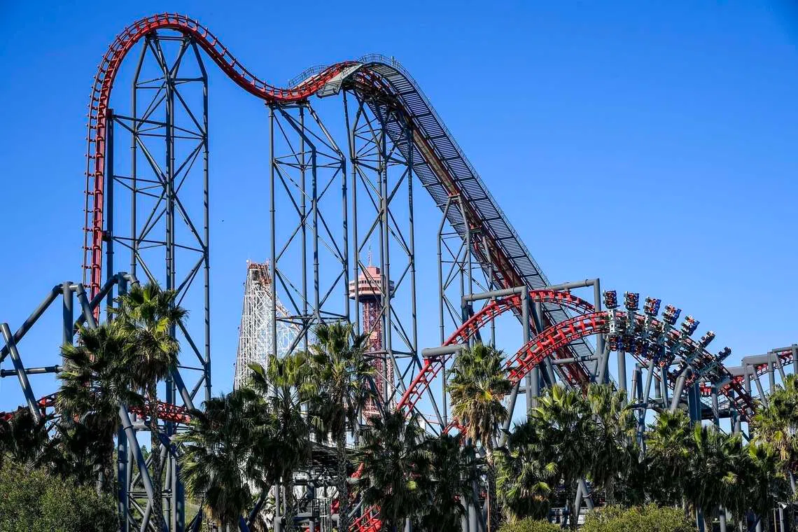 California roller coaster at Six Flags Magic Mountain shut after brain damage claims